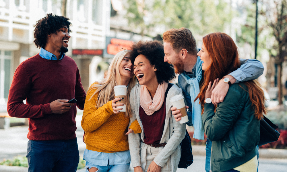 Friends and Laughter for Anxiety