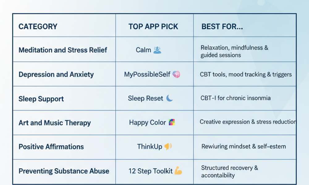 Best Mental Wellness apps for 2026
